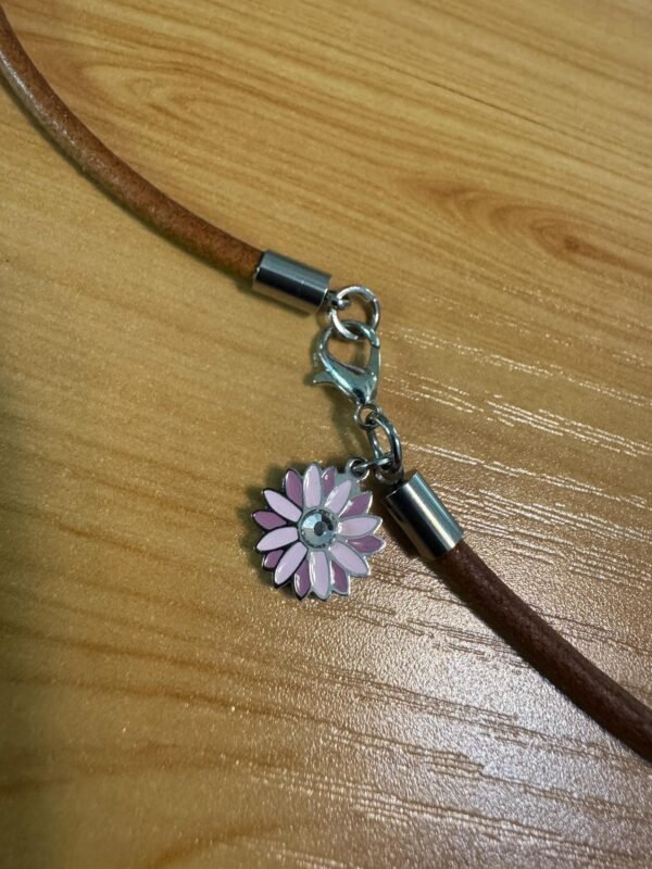 Butterfly Wing Necklace | Turquoise Howlite, Charoite - Blue Goldstone Jewelry | Transformation & Intuition Boho Necklace - Image 6